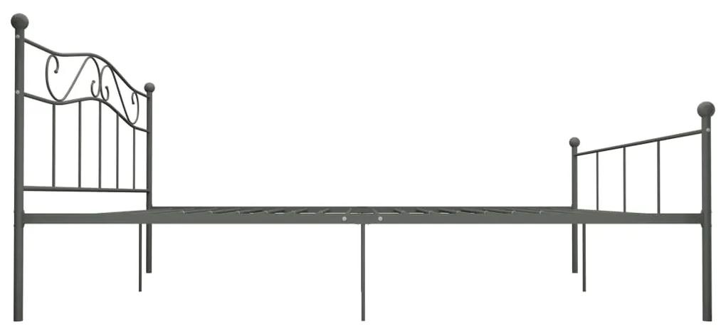 Giroletto grigio in metallo 180x200 cm