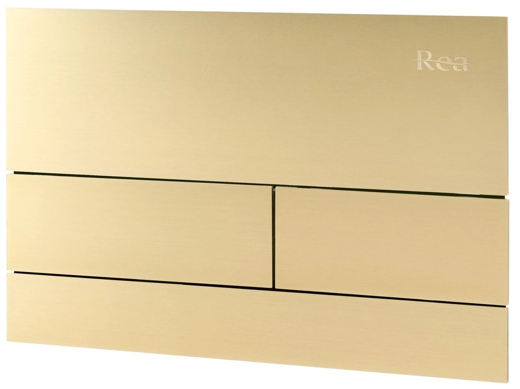 Pulsante per supporto set da incasso WC Rea T K011A-Q Gold Brush