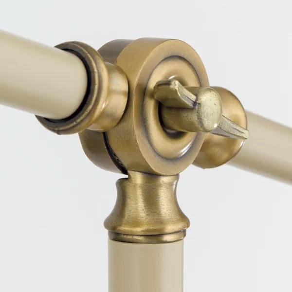 Orion Dimmerabile 12-1192/1 - Lampada con piedistallo SCHILLER 1xE27/40W/230V color crema/bronzo