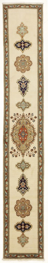 Tappeto 80 x 490 (Iran) Annodato A Mano