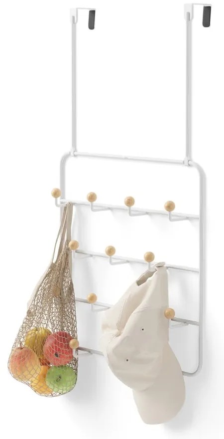 Appendiabiti in metallo bianco naturale 36 cm Estique - Umbra