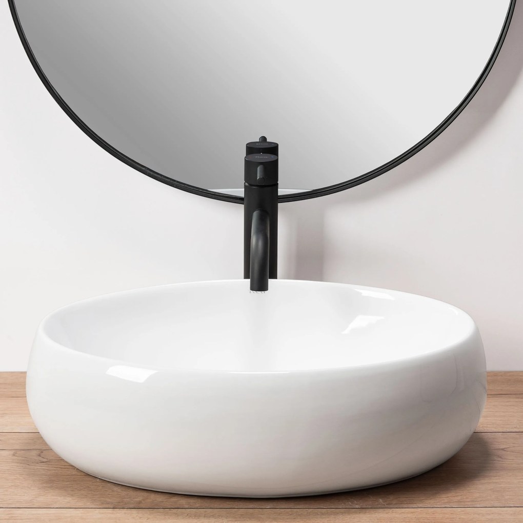 Lavabo da appoggio Rea Linda