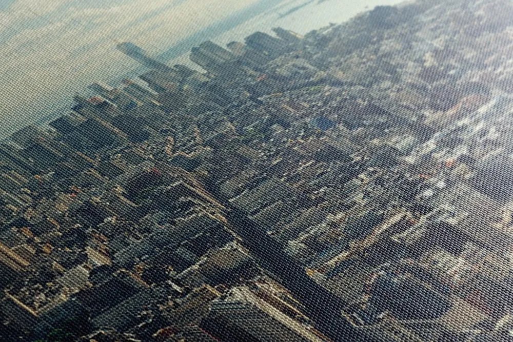 Quadro su tela – Vista sul centro incantevole di New York