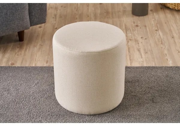 Pouf RONDO Ø 40 cm crema