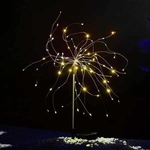 Aigostar - Lampada solare LED decorativa LED/0,03W/1,2V 88,5cm 2700K IP44