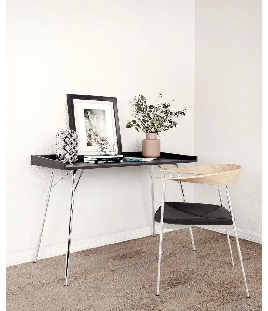 Tavolo da lavoro con piano in rovere 52x115 cm Rayburn - Woodman