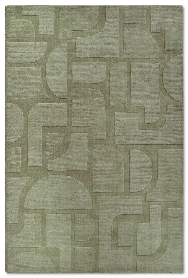Tappeto verde in lana tessuto a mano 160x230 cm Alexis - Villeroy&Boch