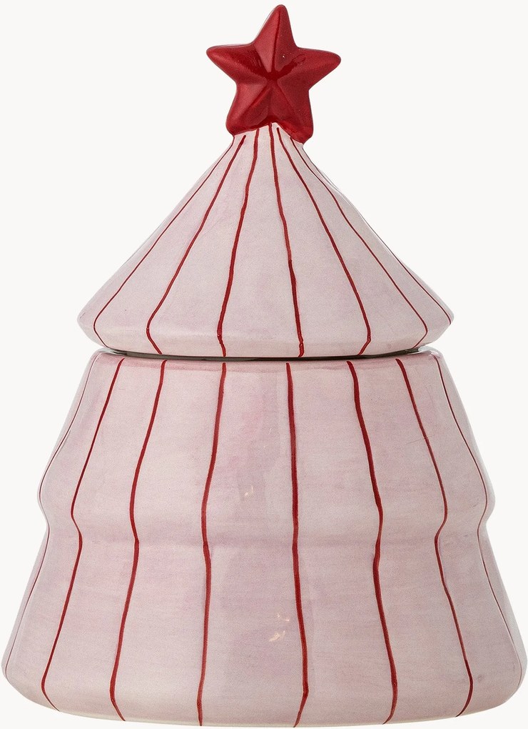 Barattolo con coperchio dipinto a mano Shirly