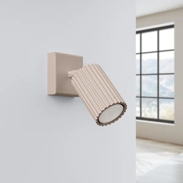 Brilagi - Spot da parete LED CRESTO 1xGU10/10W/230V taupe