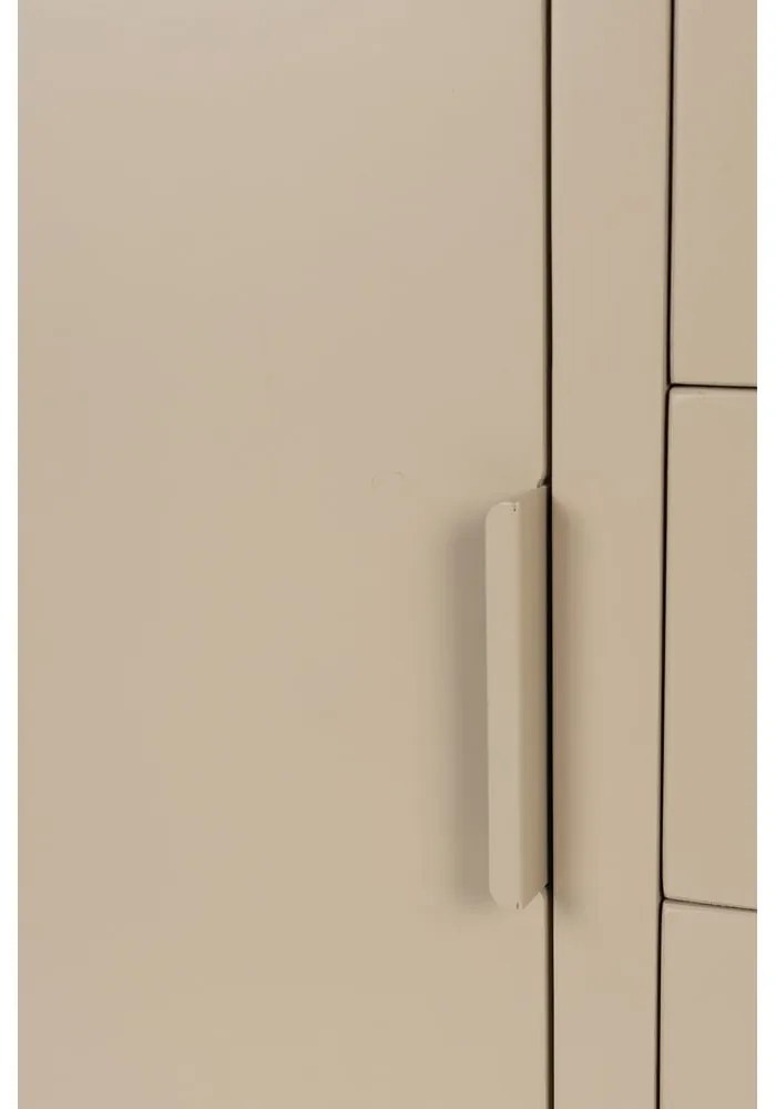 Cassettiera beige 140x55x40 cm Kos – White Label