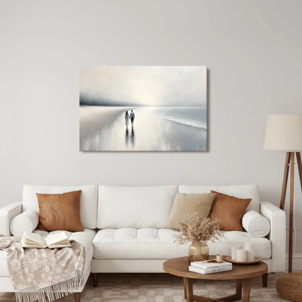 Quadro su tela – Passeggiata sul mare