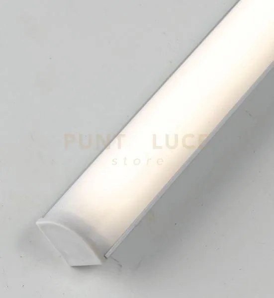 Barra led sottopensile angolare unix silver 60w 3940lm 4000k driver...