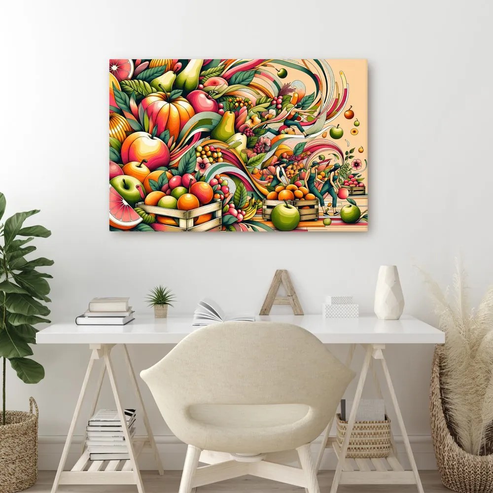Quadro su tela – Esplosione di frutta