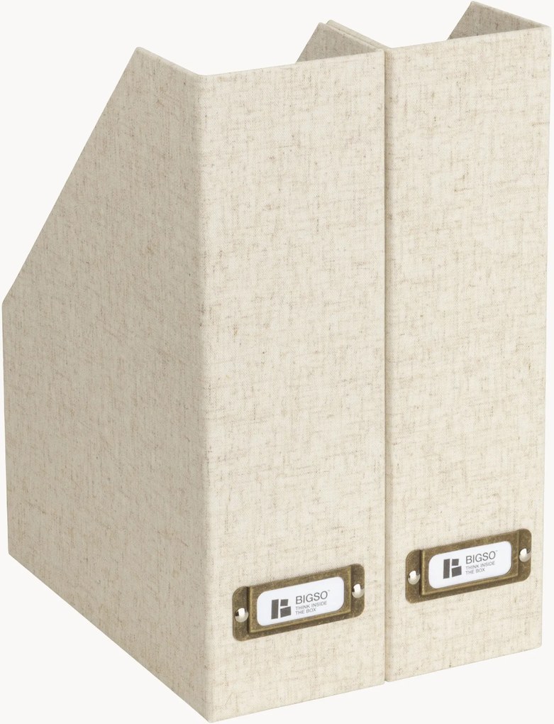 Set di 2 portadocumenti Viola