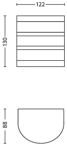 Philips 17314/47/16 - Lampada da esterno LED CALGARY LED/3W/230V IP44