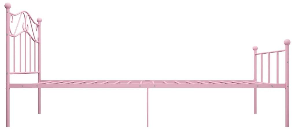 Giroletto rosa in metallo 100x200 cm