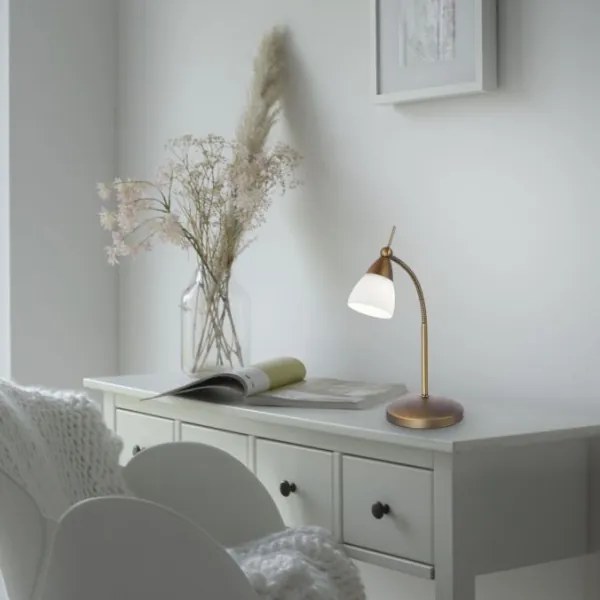 Paul Neuhaus 4001-11 - Lampada da tavolo LED dimmerabile PINO 1xG9/3W/230V rame