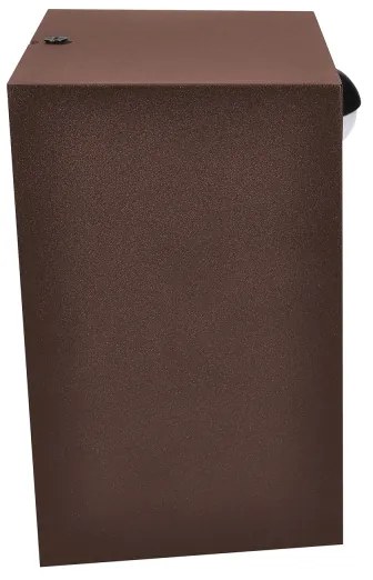 Brilagi-LED Applique da esterno con sensore TERNI LED/12W/230V marrone IP44