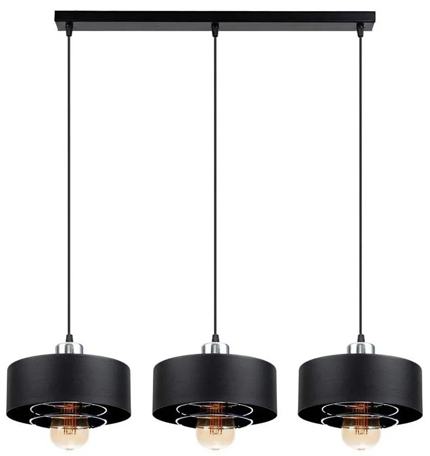 Lampadario a sospensione con filo VEST 3xE27/60W/230V