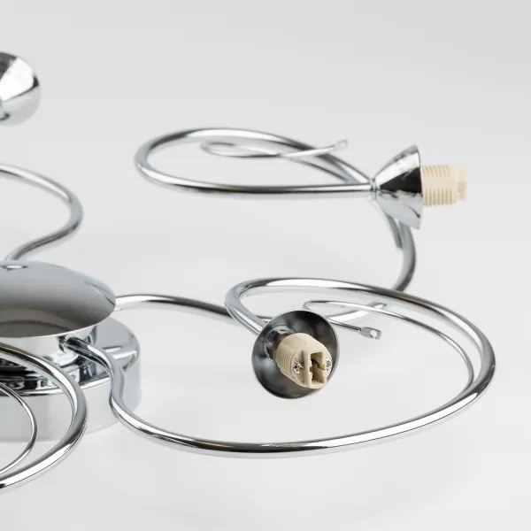 Eglo 32103 - Lampadario a plafone LED VELAGO 5xG9/33W/230V cromo lucido