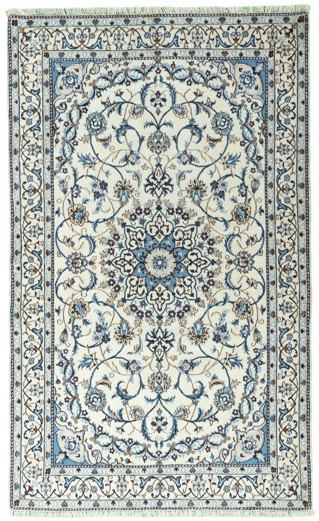 Nain Tappeto persiano 120 x 200 Beige (Iran) Annodato A Mano