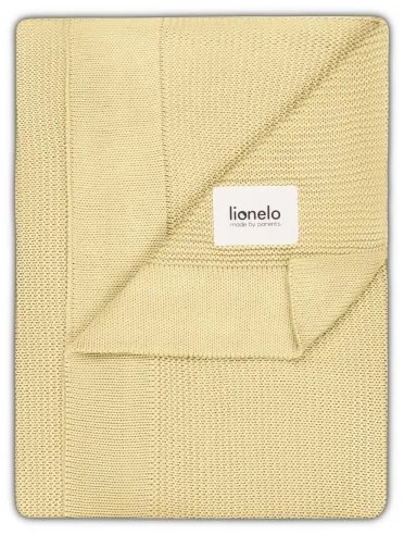 Lionelo - Coperta in bambù BAMBOO BLANKET 75x100 cm Giallo Limone
