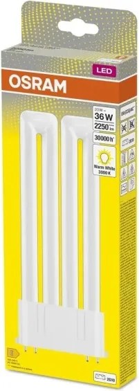 Tubo fluorescente LED 2G10/20W/230V 3000K - Osram