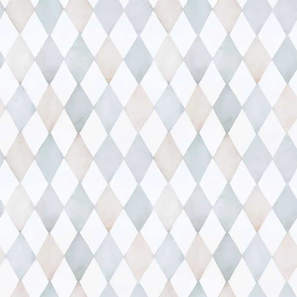 Carta da parati per bambini 10 m x 50 cm Harlequin - Lilipinso