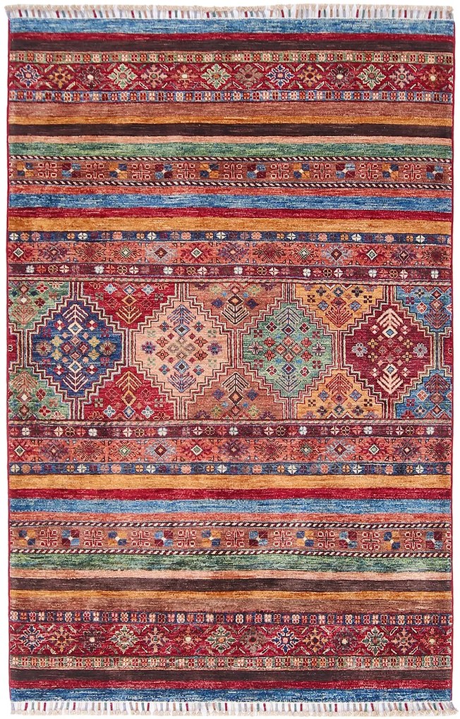Samarkand Tappeto orientale 120x190 (Pakistan) Annodato A Mano