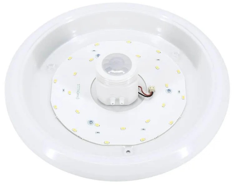 Plafoniera LED 12W Sensore di Movimento IP20 Ø290mm - B. Naturale Colore Bianco Naturale 4.000K