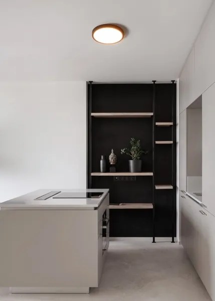 Eglo 901326-LED Plafoniera da bagno FUEVA LED/14,2W/230V Ø 27,8 cm IP44 nero