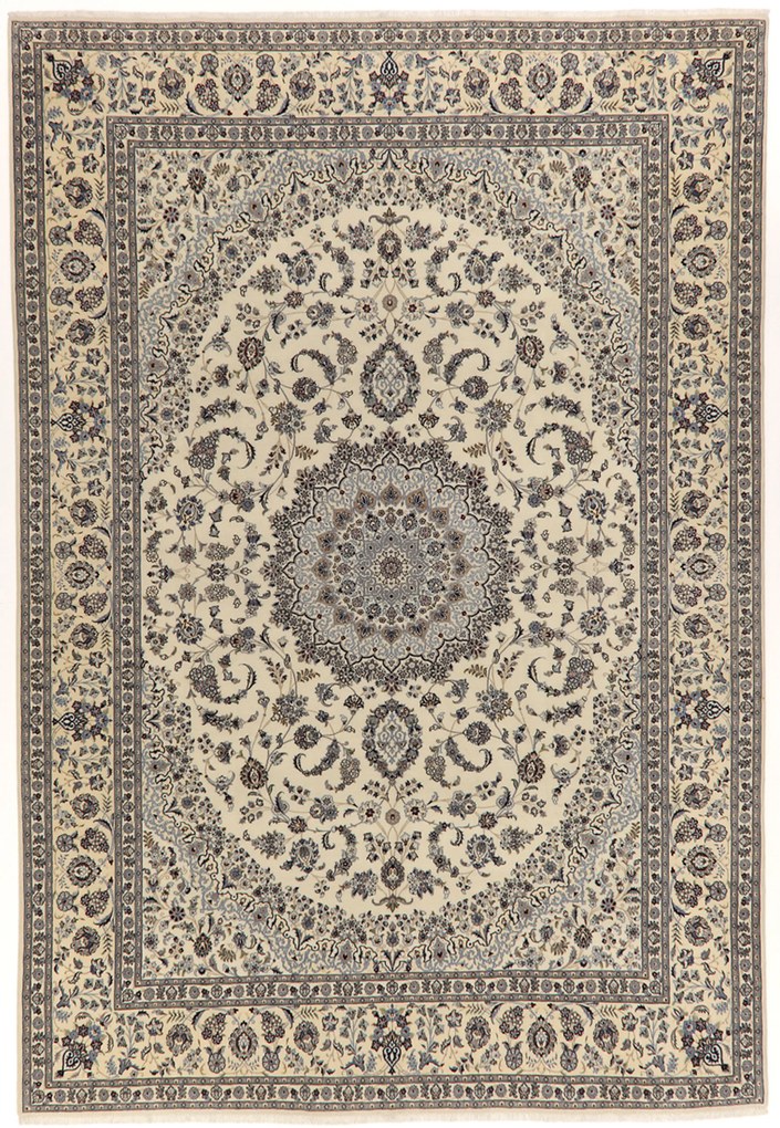 Nain Tappeto persiano 360x250 (Iran) Annodato A Mano