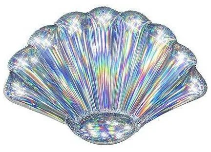 Materassino Gonfiabile Conchiglia Iridescente scintillante Bestway 43414