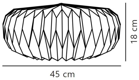 Nordlux - Paralume BELLOY E27 diametro 45 cm