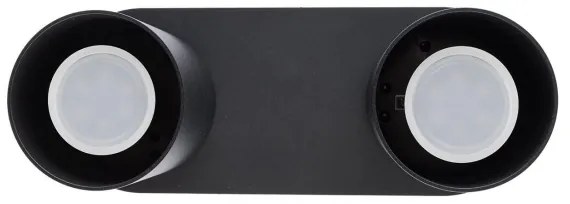 Plafoniera CREEP 2xGU10/25W/230V nera