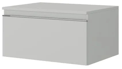Cassetti per mobile bagno (componibili) L 60 x L 46 cm in truciolare grigio perla opaco Ofset