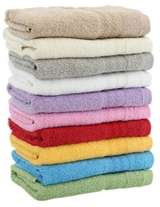 Set di 10 asciugamani, 30 x 50 cm Rainbow - Foutastic