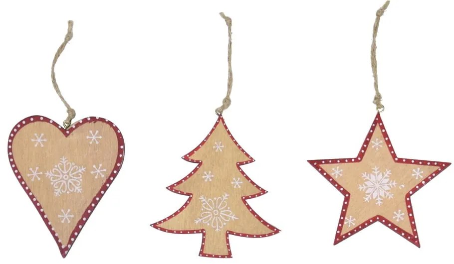 Decorazioni natalizie in set da 3 - Ego Dekor