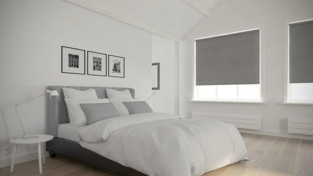 Tenda a rullo oscurante Dublin grigio 120x190 cm