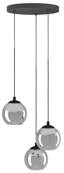 Eglo 98653 - Lampadario a sospensione con filo ARISCANI 3xE27/40W/230V