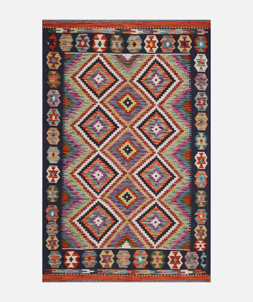 Kilim Tappeto 150 x 100 (Pakistan) Tessuto A Mano