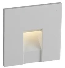 Nox Step LED Azzurro Kit Square Alu/Bianco - Antidark