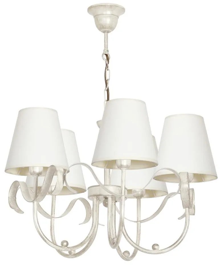 Lampadario a sospensione con catena MOTTO 5xE14/60W/230V