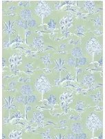 Osborne & Little Tapete Karuna - Apple/ Denim