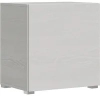 Mobile Base Soggiorno 60x60x39,6 cm con piedini sx-dx Bianco Frassino