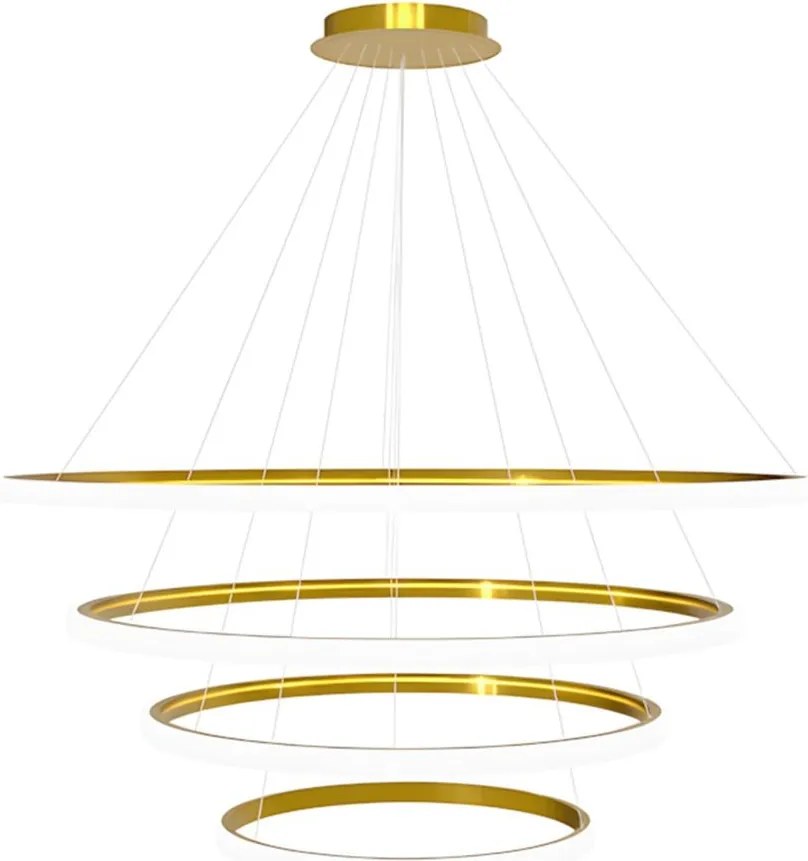 Lampada a sospensione LHJ009-CP4 GOLD