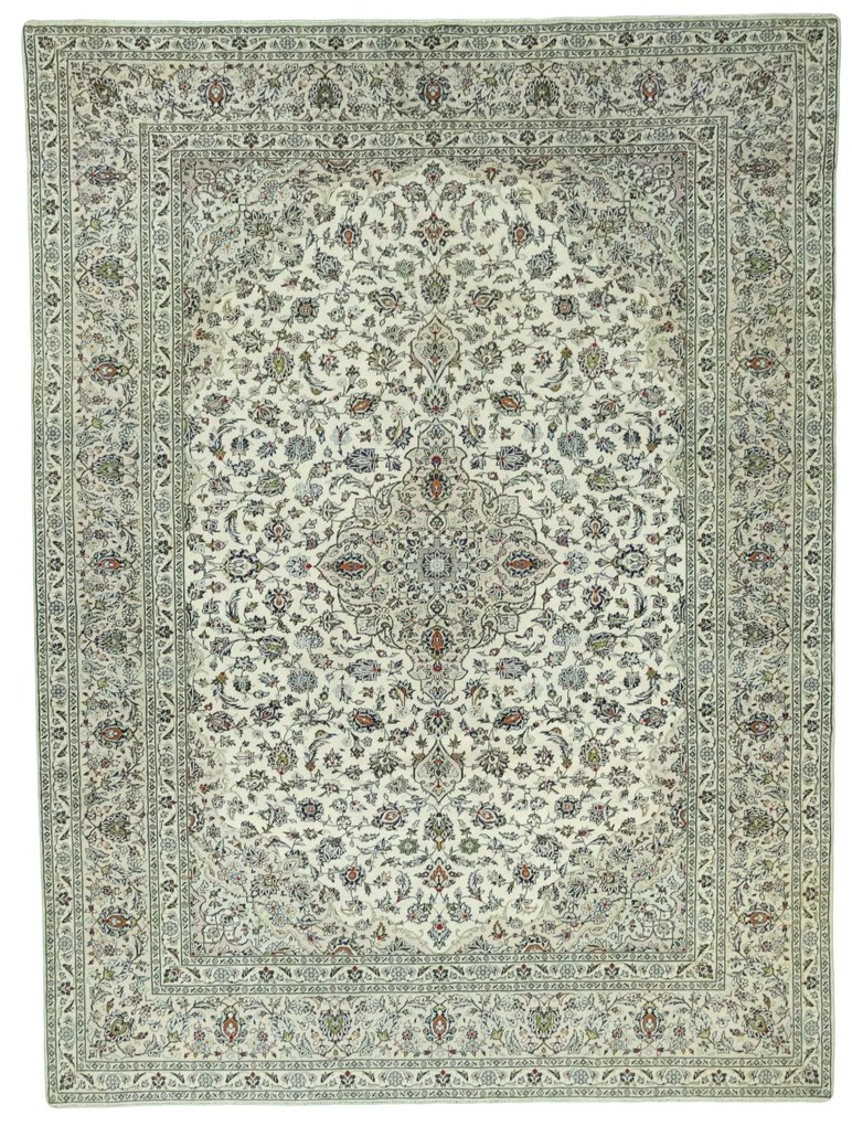 Kashan Tappeto persiano 300x410 Beige (Iran) Annodato A Mano