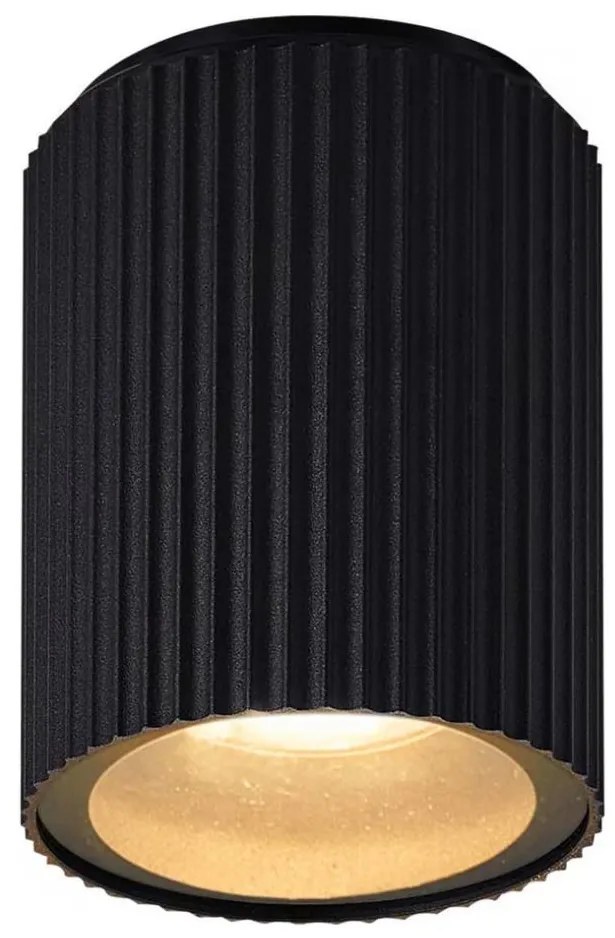 Nordlux - Plafoniera da esterno KYKLOP 1xGU10/15W/230V IP54 nero