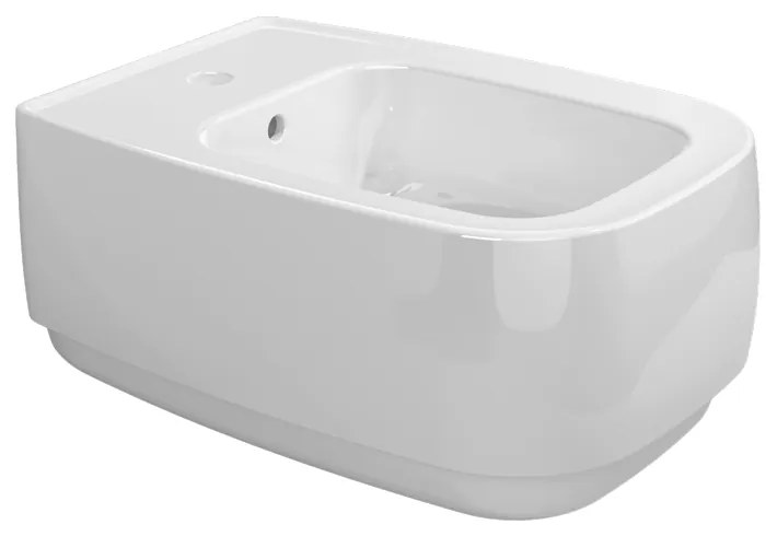 Flaminia Flag FG218 bidet sospeso monoforo con troppopieno in ceramica bianco