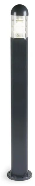 Lampione da giardino, Torch H 100 cm, grigio, IP44 SOVIL
